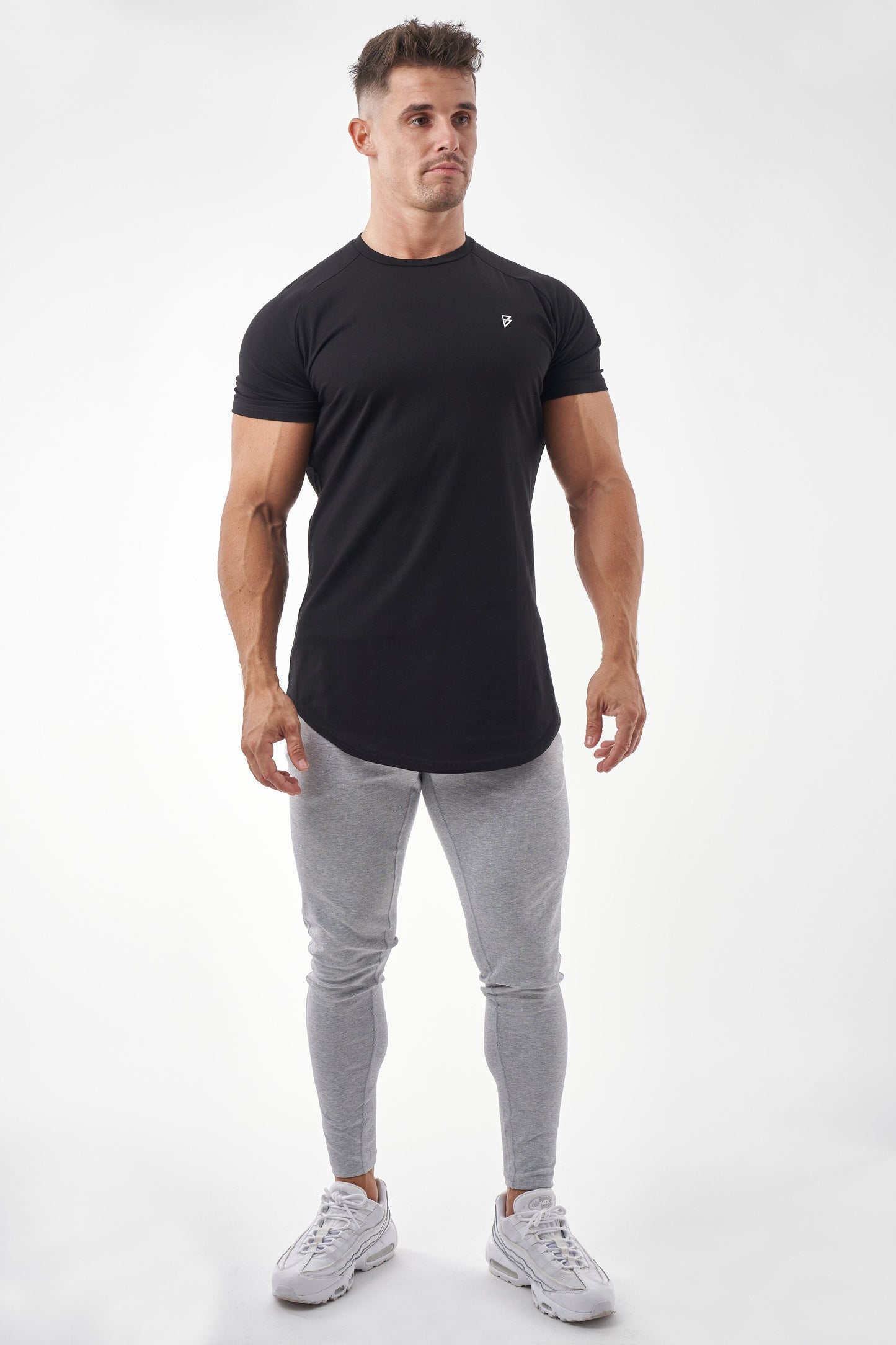 Core Raglan Tee - Black