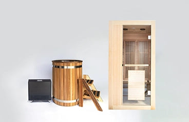 Ice Barrel & Far Infrared Sauna (Combo)