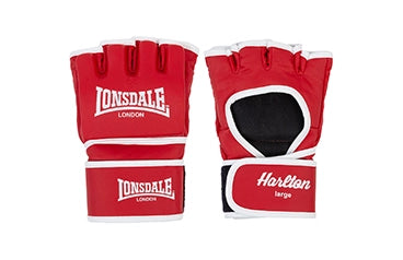 Harlton MMA Gloves - Red & White