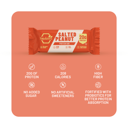 Protein Bar - Salted Peanut (Box of 12)