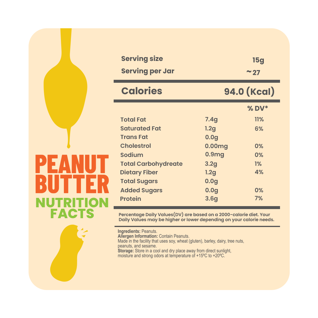 Peanut Butter - Crunchy