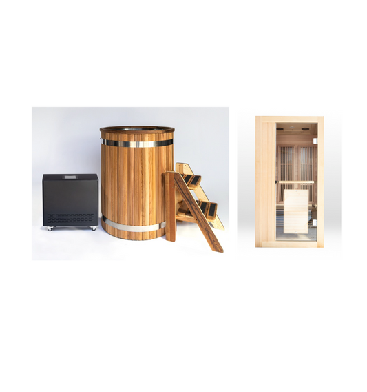 Combo - Ice Barrel & Far Infrared Sauna
