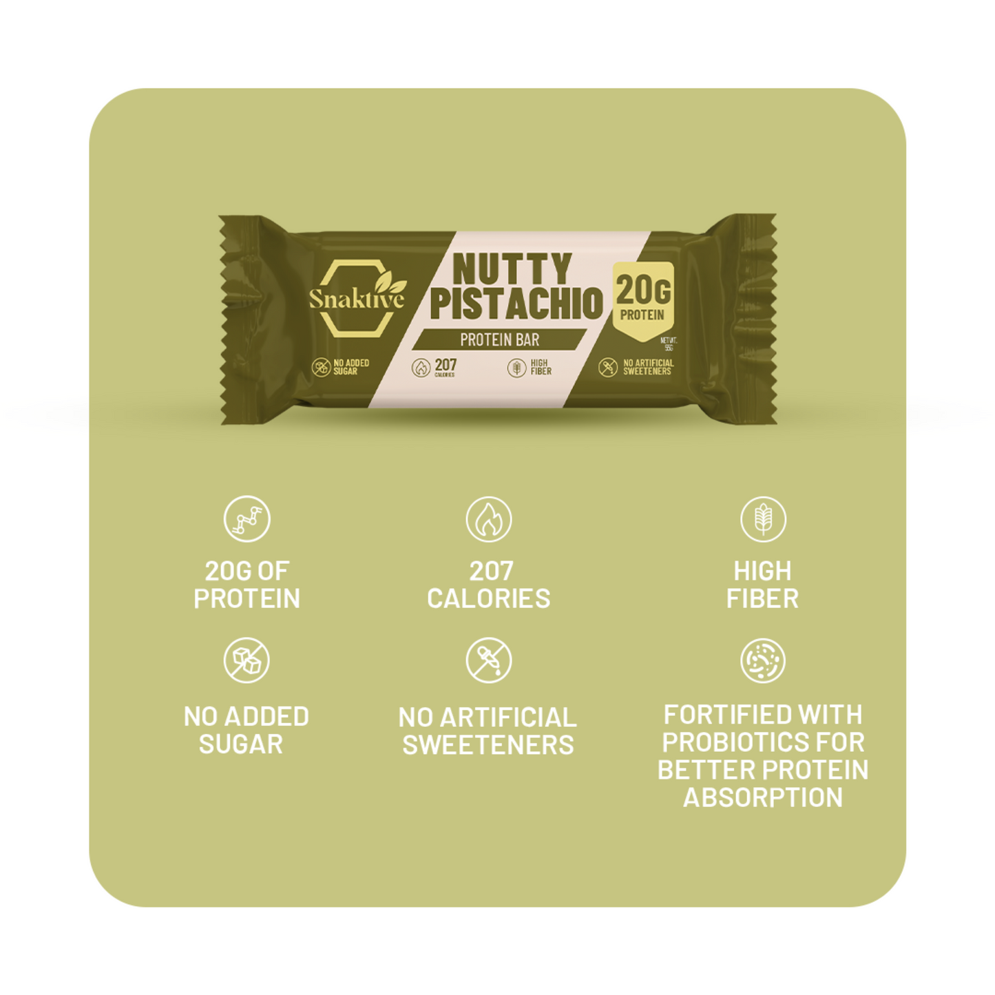 Protein Bars - Nutty Pistachio (Box of 12)