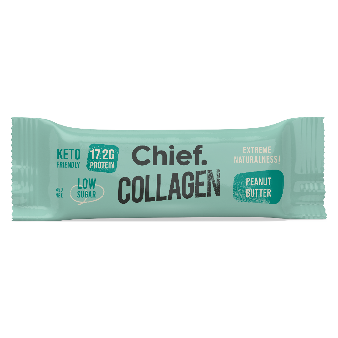 Protein Bars - Collagen Peanut Butter (12 Bars)